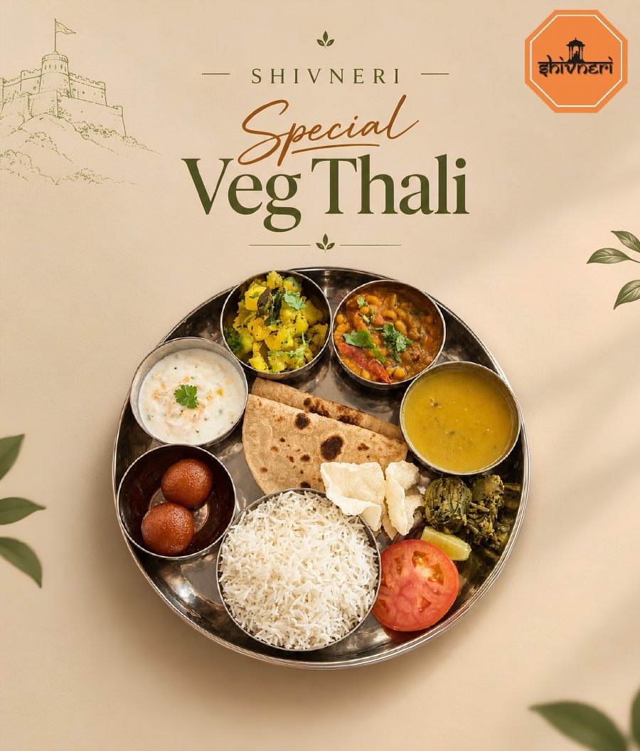 Shivneri Special Veg Thali